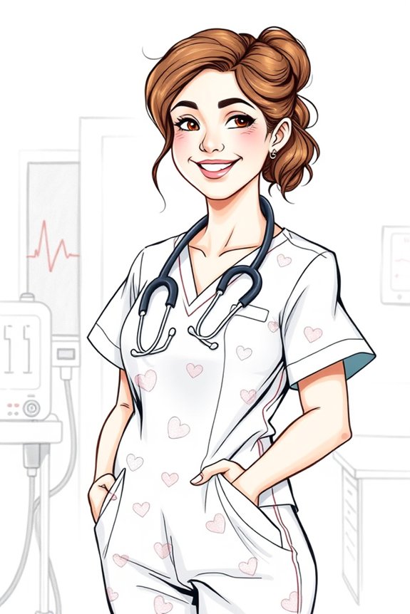 nurse compassion illustrated beautifully
