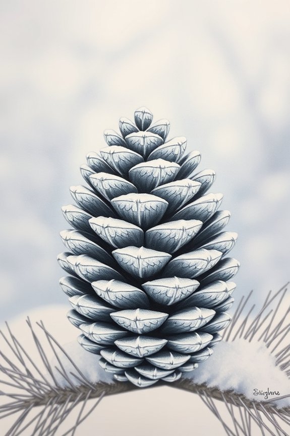 pine cone artistic exploration