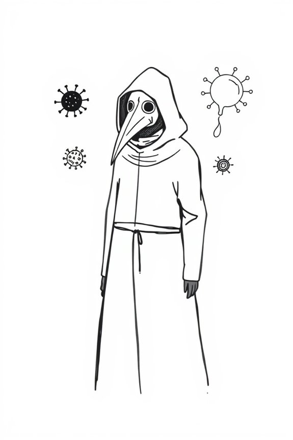plague doctor drawing project