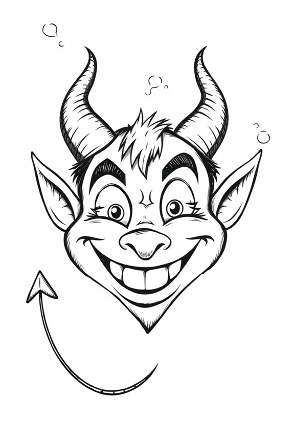 playful black and white