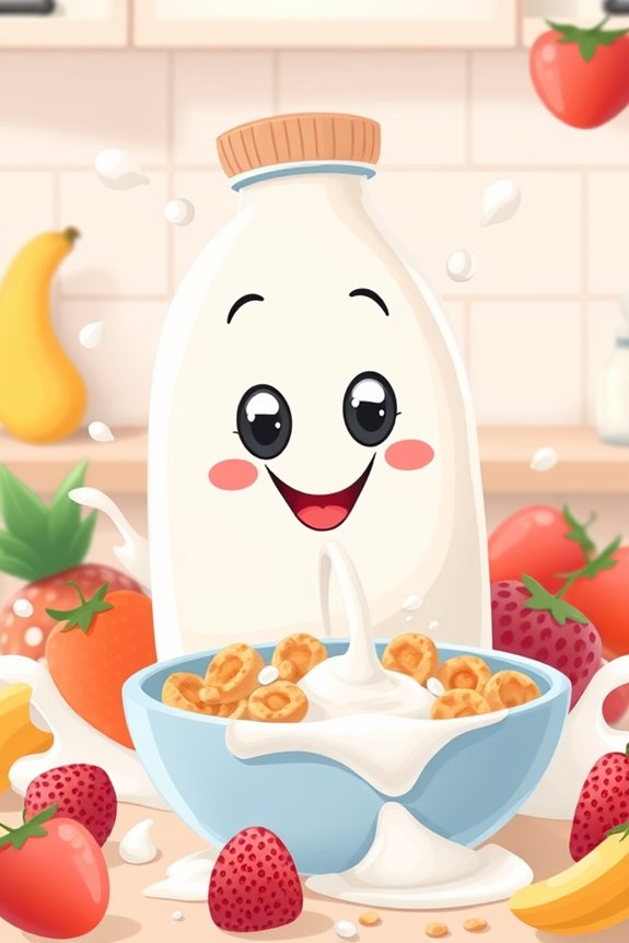 playful milk jug art