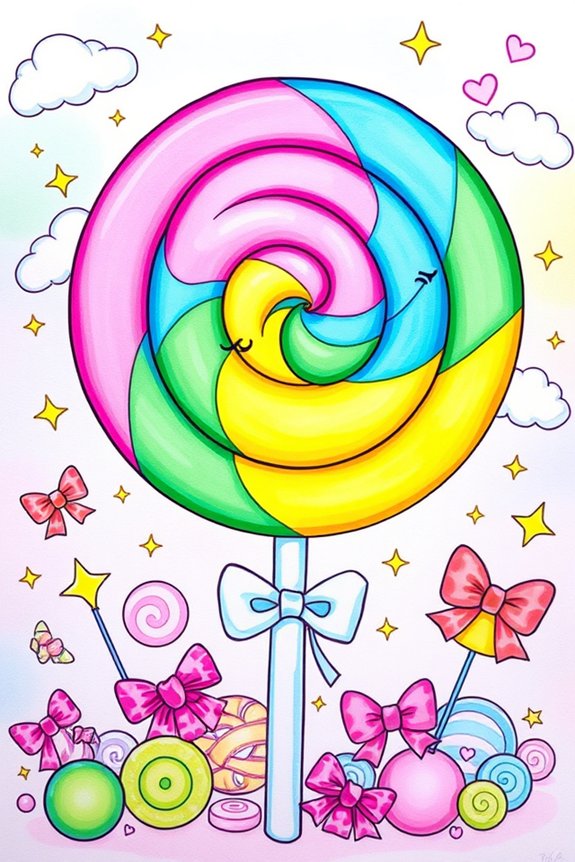 playful vibrant artwork project