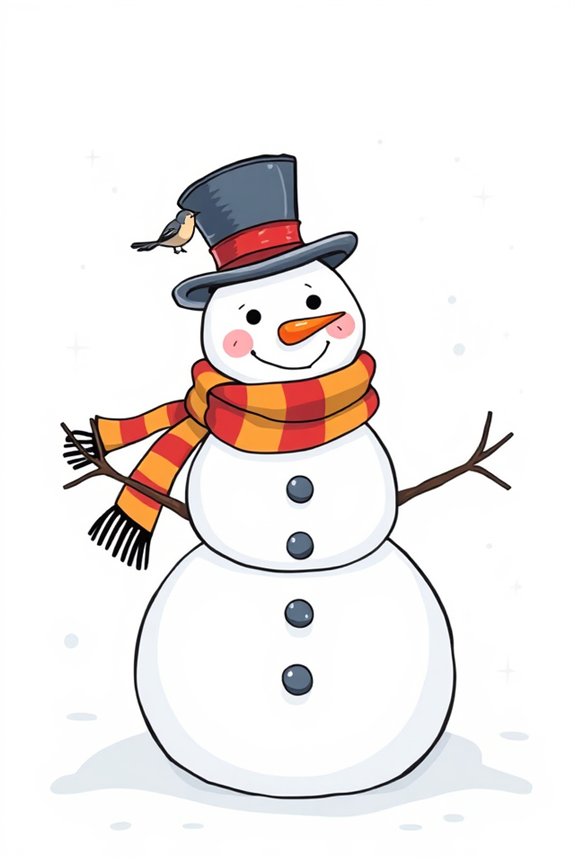 playful winter art project