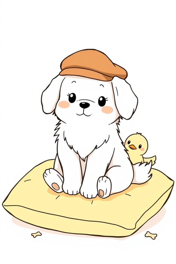 pompompurin drawing project instructions