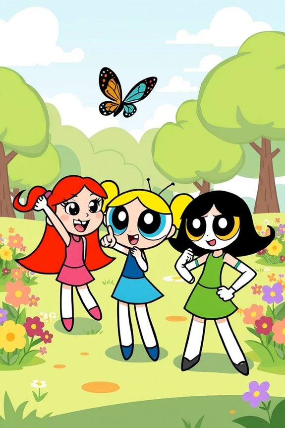 powerpuff girls drawing guide