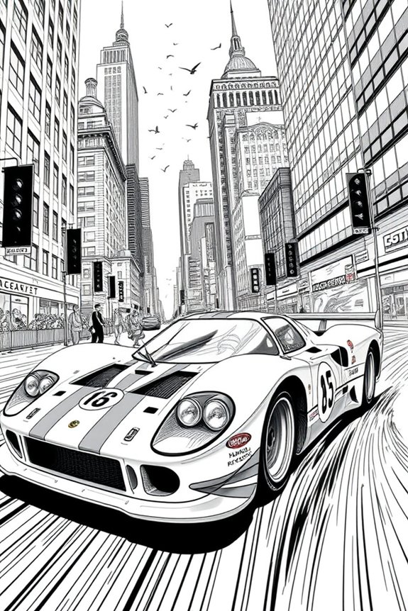 race car urban adventure