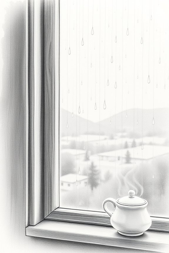 rainy window drawing tutorial