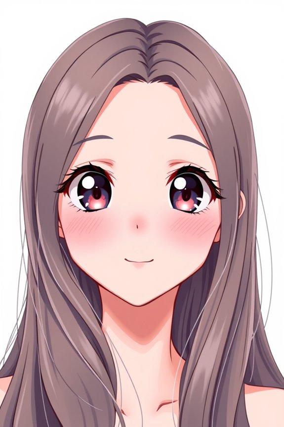realistic anime face drawing