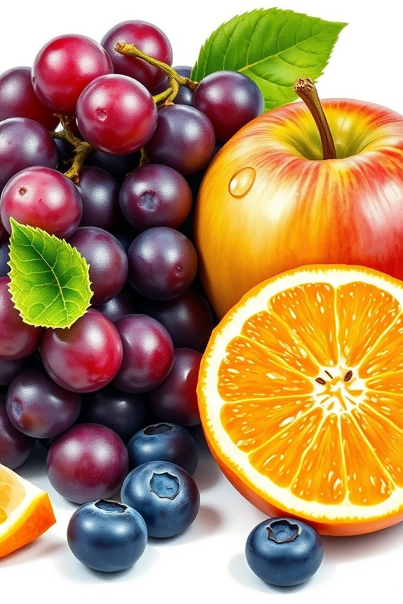 realistic fruit drawing techniques