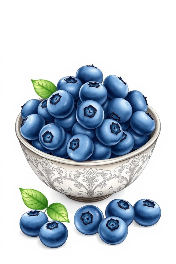 realistic fruit still life