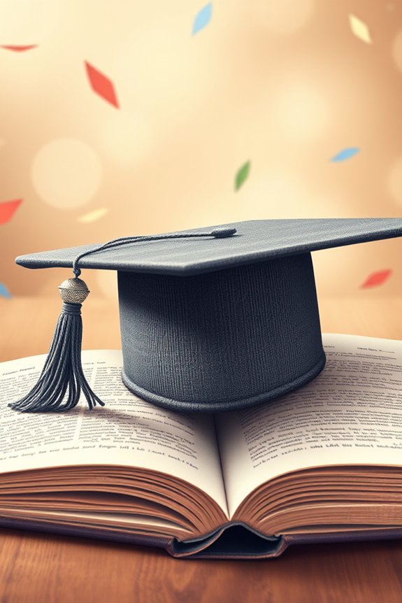 realistic graduation cap drawing