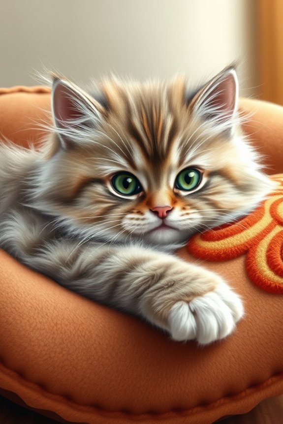 realistic kitty home decor