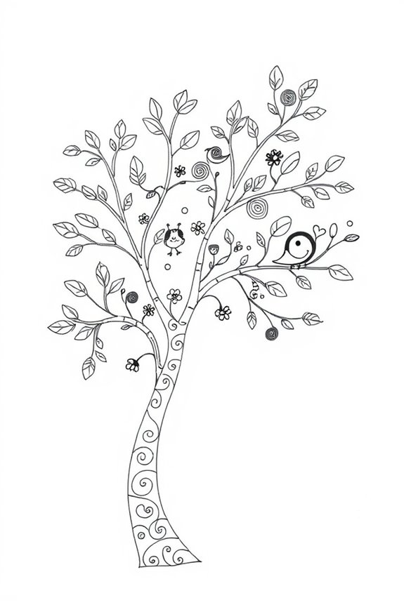 relaxing creative doodle project