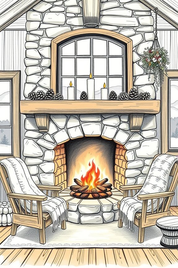 rustic warmth and nostalgia