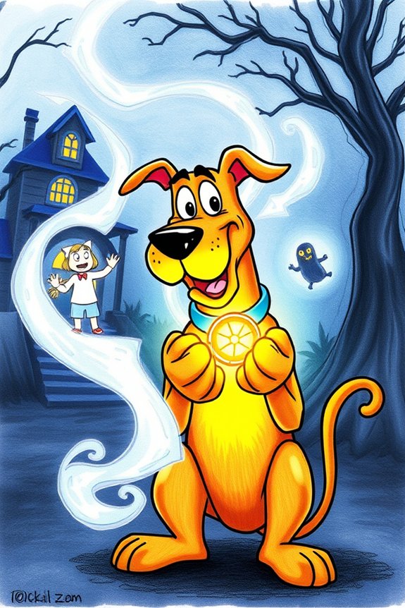 scooby doo mystery drawing project
