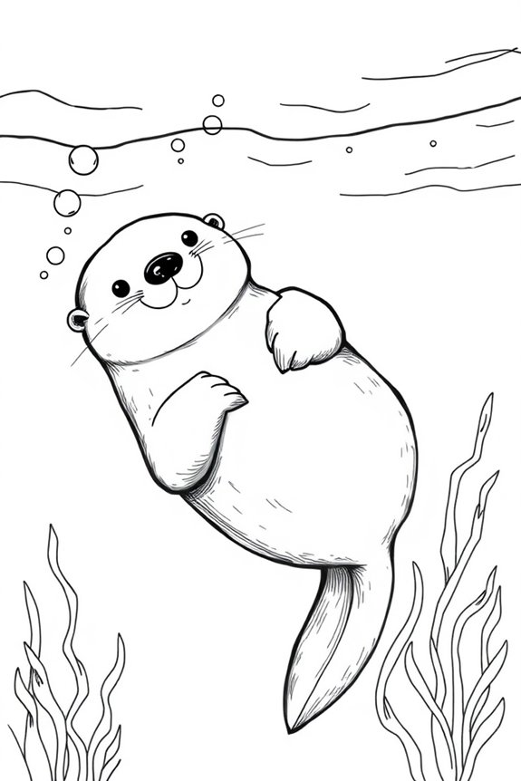 sea otter sketch project