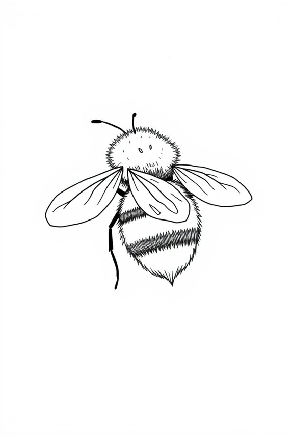 simple bumblebee art project