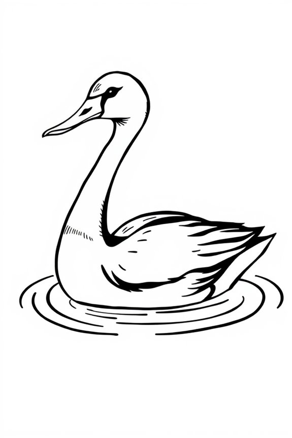 simple drake drawing tutorial