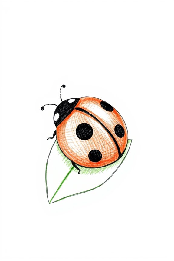 simple ladybug sketch tutorial
