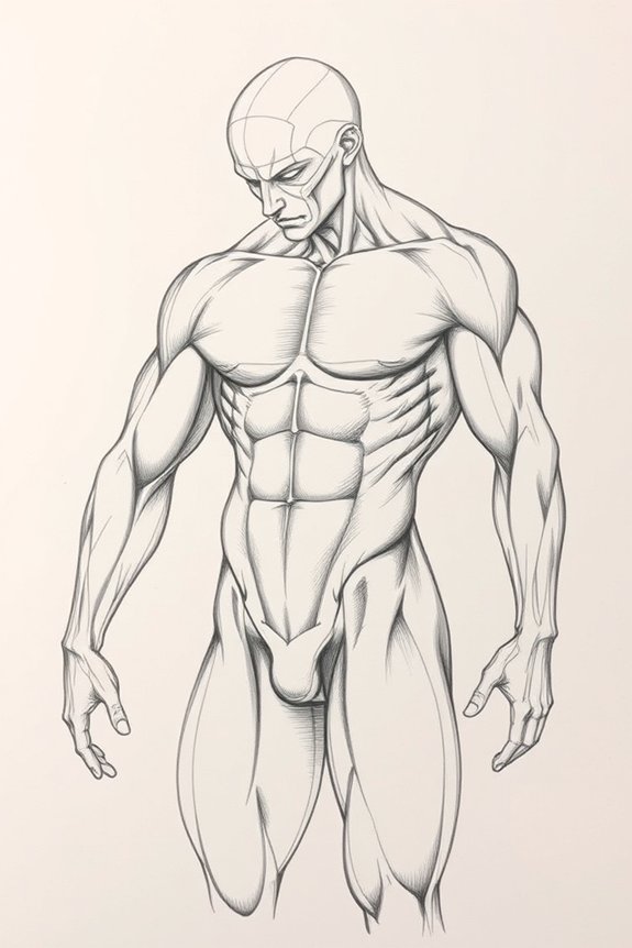 12 Inspiring Muscle Drawing Ideas for Artists to Explore ...
