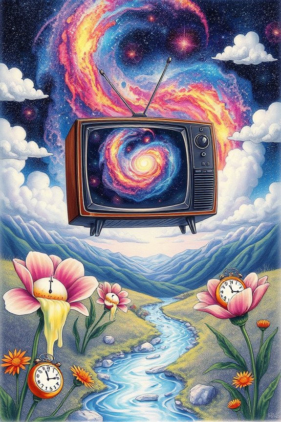 surreal vibrant dreamlike art