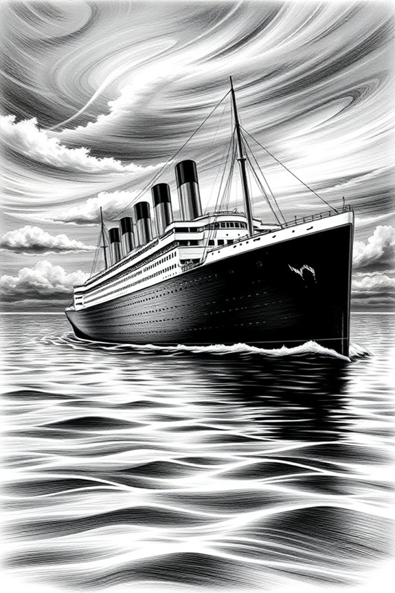 titanic drawing project skills