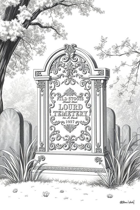 tombstone sketching project details