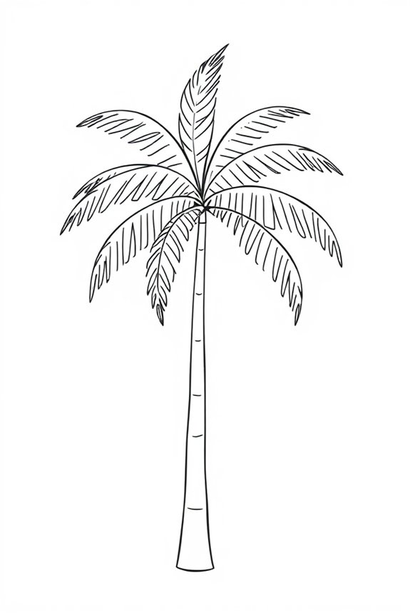 tropical paradise art project