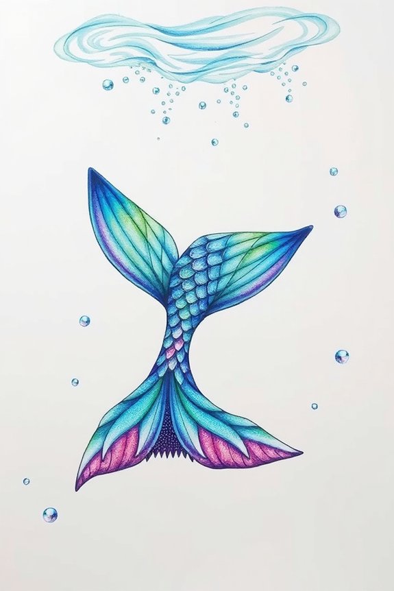 underwater fantasy mermaid tail