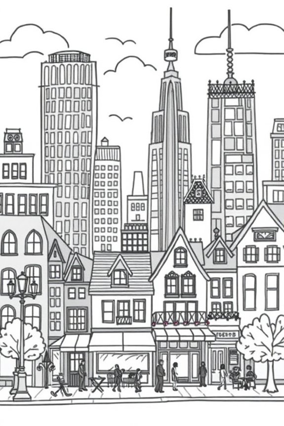 urban creativity through doodles