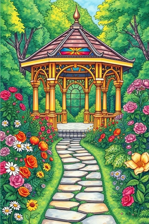 vibrant nature inspired artwork