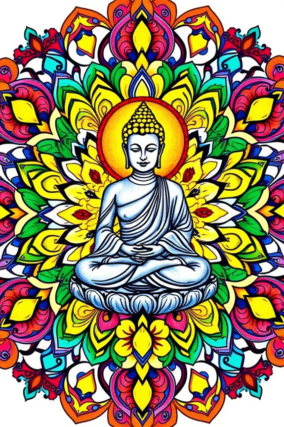 vibrant spiritual art project