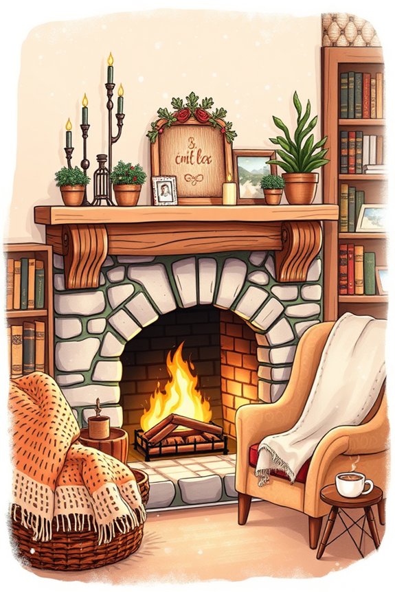 warmth and coziness art