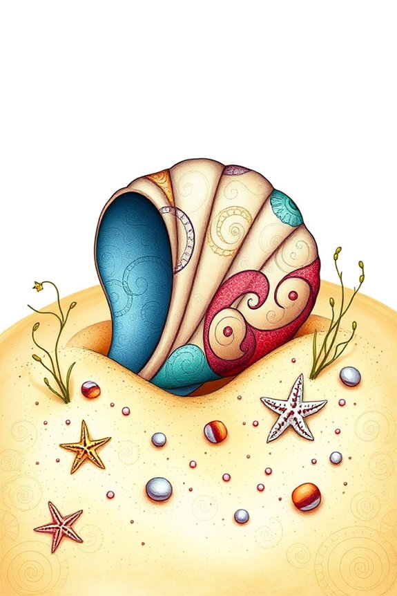 12 Creative Sea Shell Drawing Ideas to Inspire Your Art ...