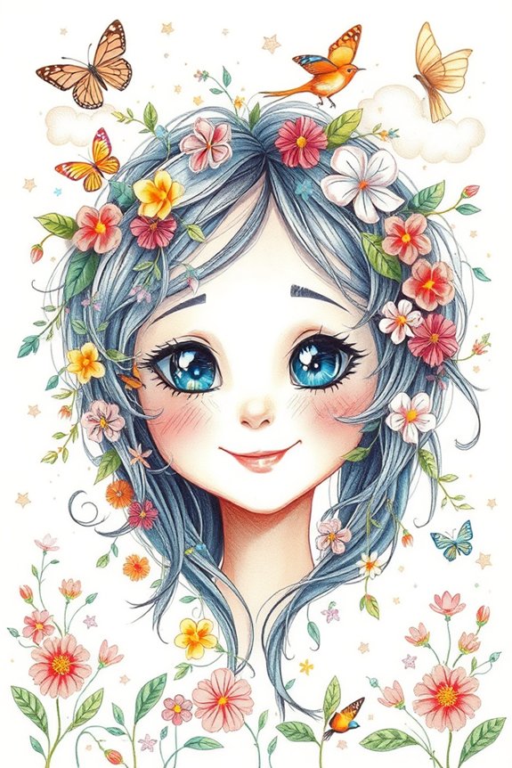 whimsical nature inspired art
