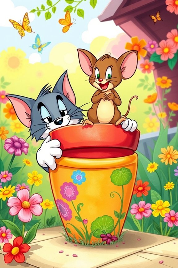 whimsical tom and jerry