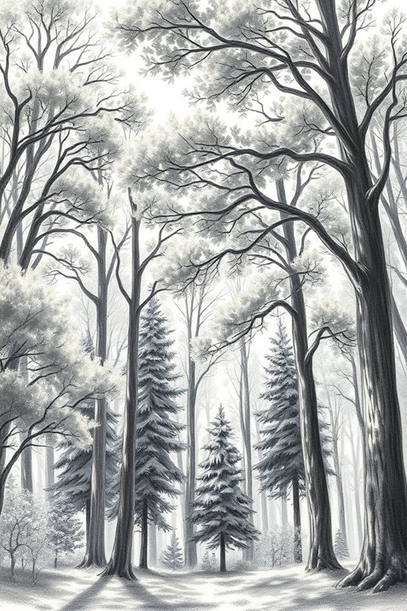 wind movement in trees