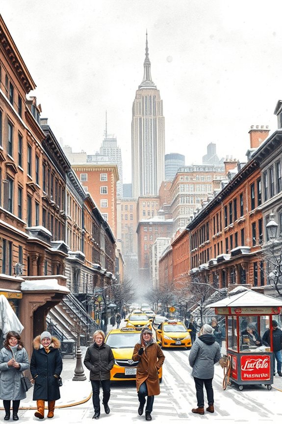 winter tranquility in nyc