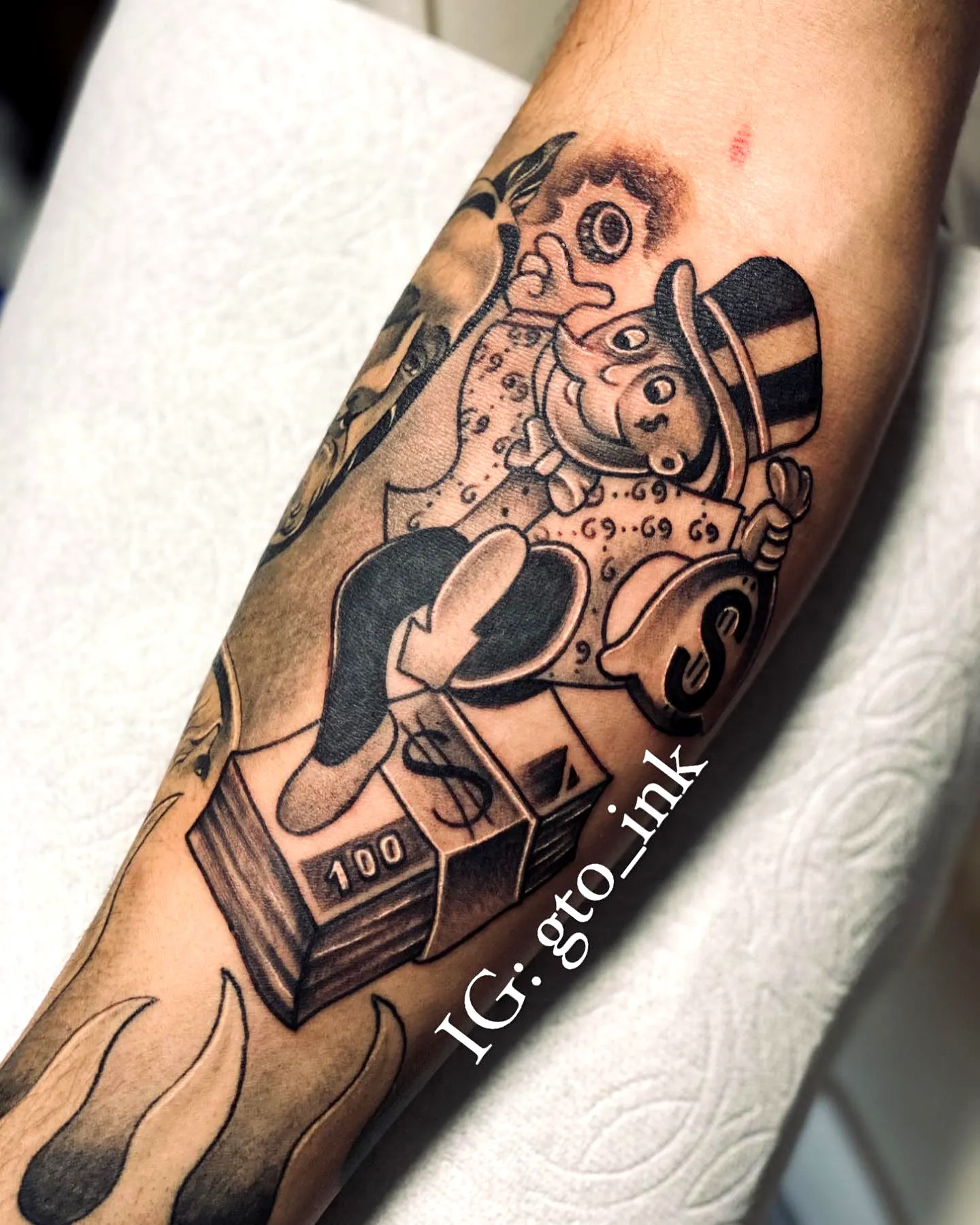 16 Unique Monopoly Tattoos Ideas You’ll Love Seeing
