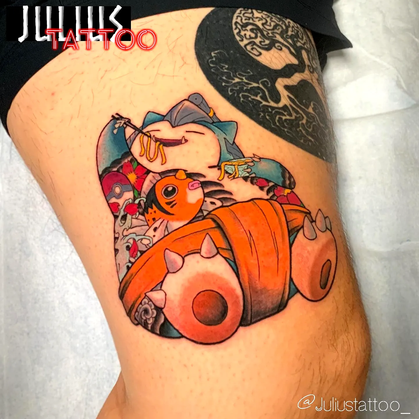 16 Unique Snorlax Tattoo Ideas for Bold Fans