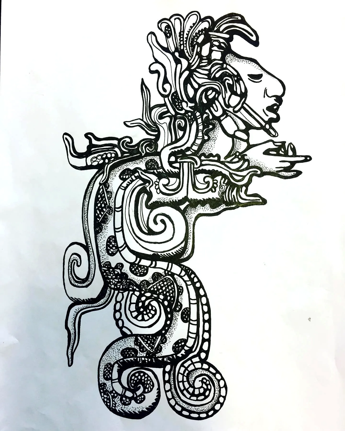 Lion Snake Arm Tattoo