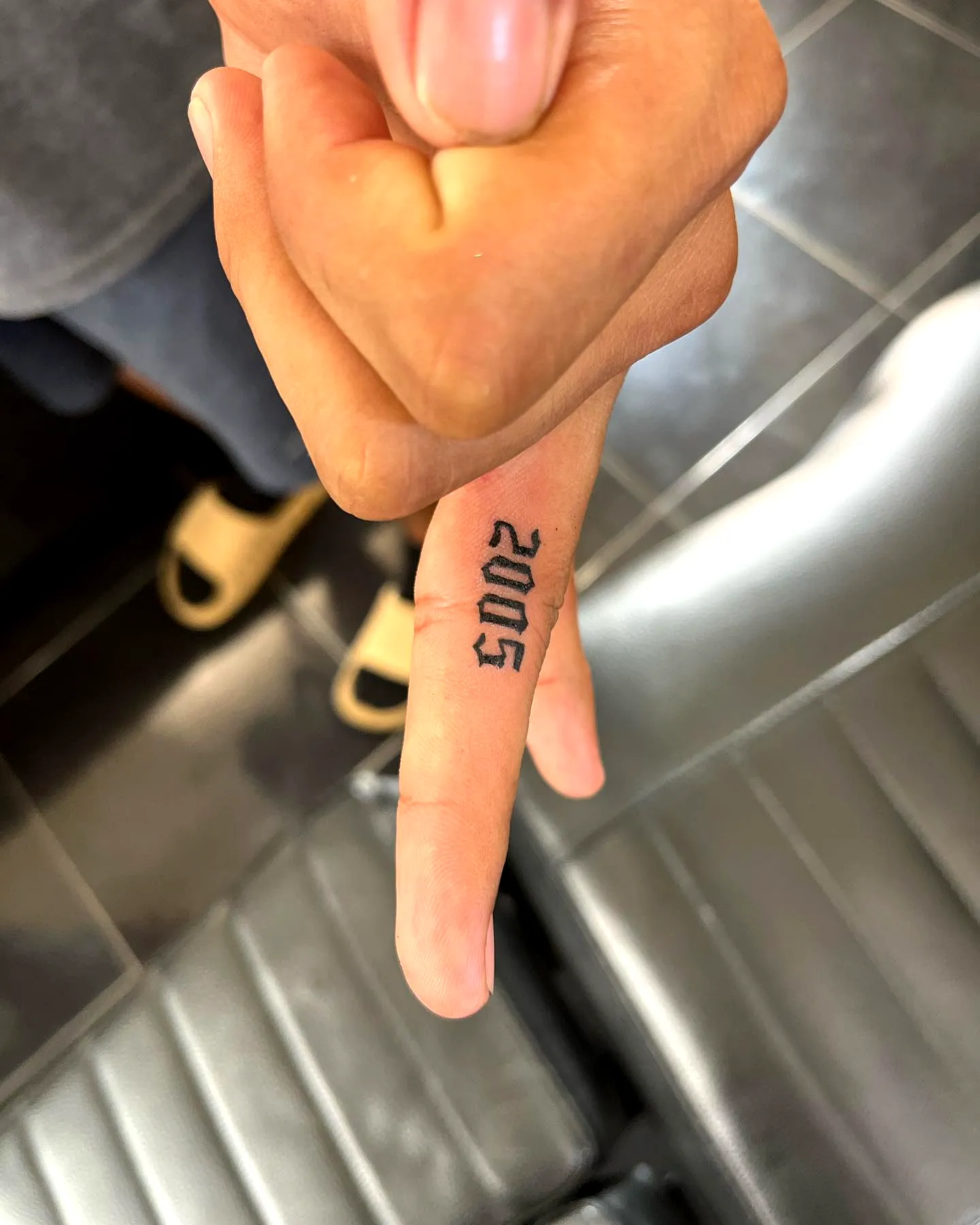 Minimalist Finger Tattoo 2023 Design